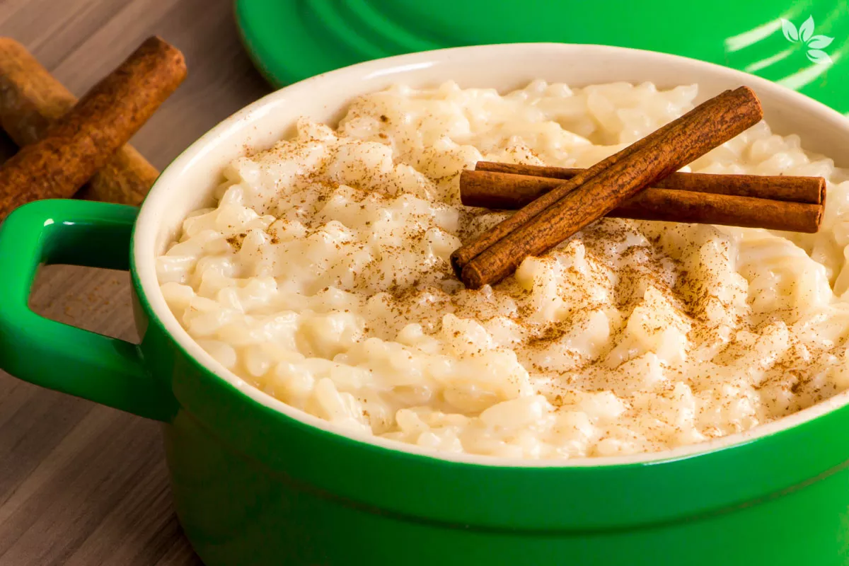 Receita de Arroz Doce Caseiro