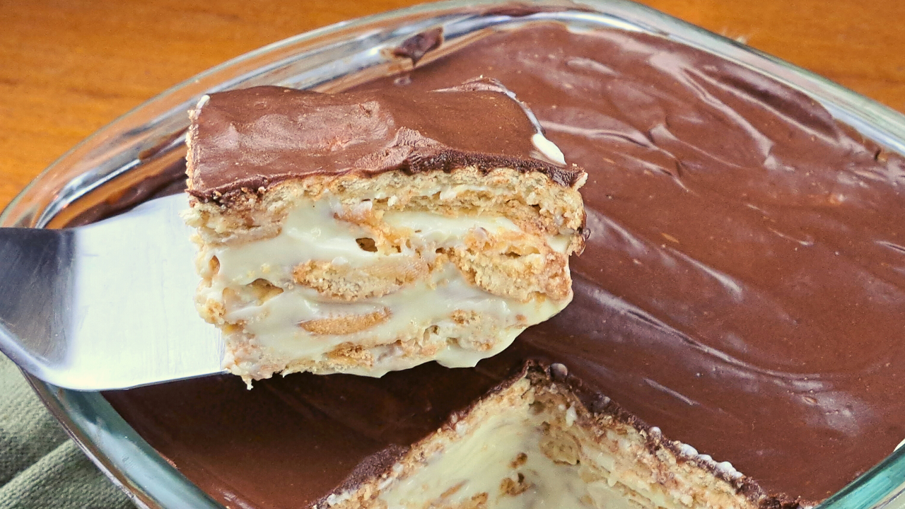 Receita Deliciosa de Pavê de Chocolate Fácil
