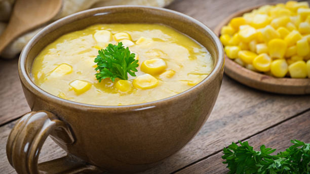 Receita Fácil de Creme de Milho Caseiro
